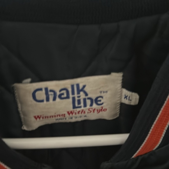 Vintage Chicago Bears satin bomber size XL - Picture 2 of 6